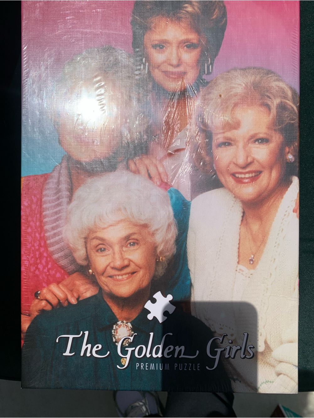 The Golden Girls Premium Puzzle - Pink/White Artwork
